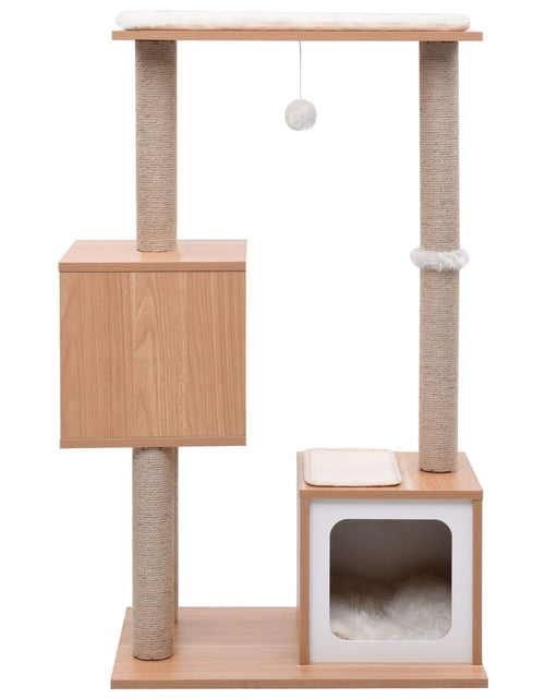 Încărcați imaginea în vizualizatorul Galerie, Ansamblu pentru pisici, covoraș din funie de sisal, 104 cm Lando - Lando
