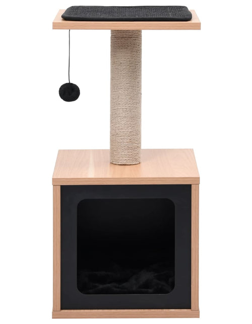 Încărcați imaginea în vizualizatorul Galerie, Ansamblu pentru pisici, covoraș din funie de sisal, 62 cm - Lando
