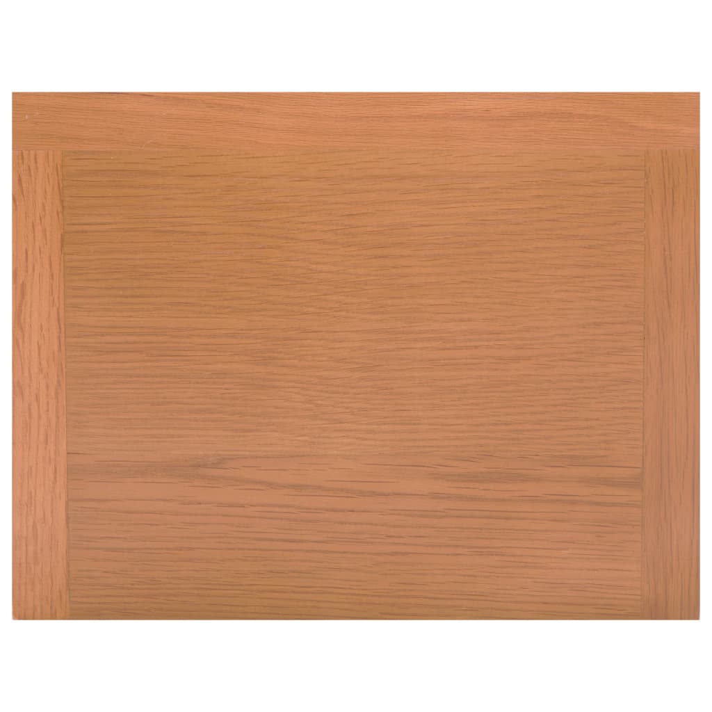 Masă de reviste cu sertar, 35 x 27 x 55 cm, lemn masiv stejar Lando - Lando