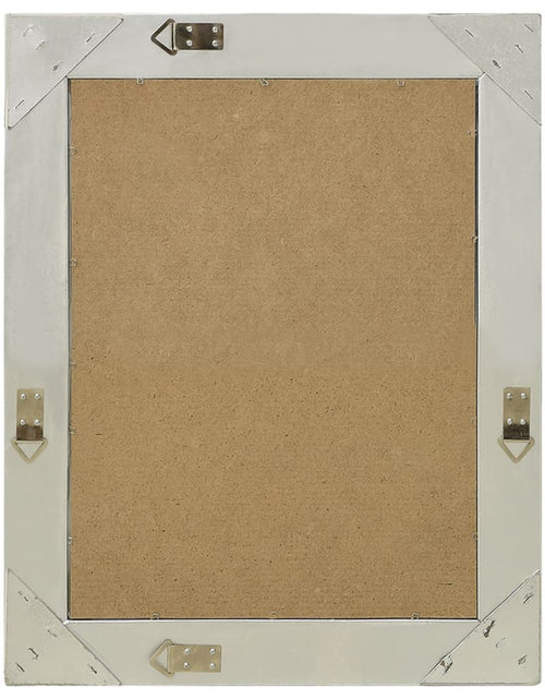 Загрузите изображение в средство просмотра галереи, Oglindă de perete în stil baroc, argintiu, 50 x 60 cm - Lando
