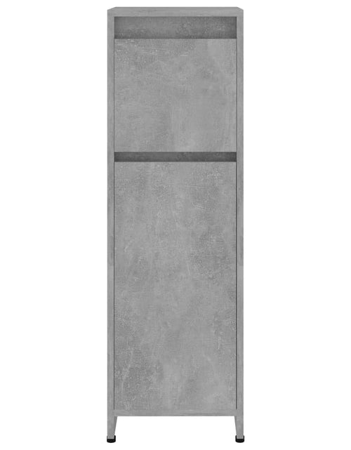 Загрузите изображение в средство просмотра галереи, Dulap de baie, gri beton, 30 x 30 x 95 cm, PAL - Lando
