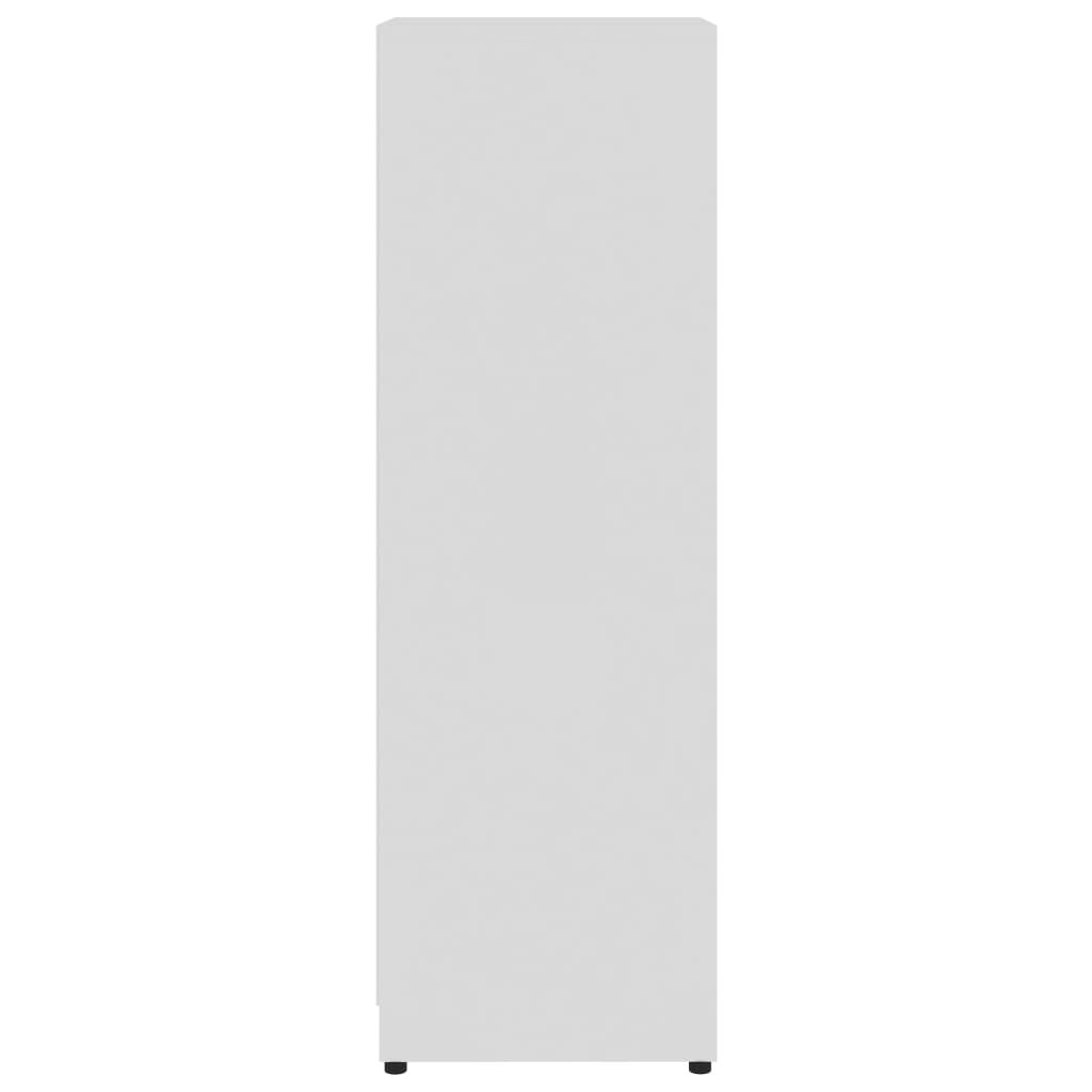 Dulap de baie, alb extralucios, 30 x 30 x 95 cm, PAL - Lando