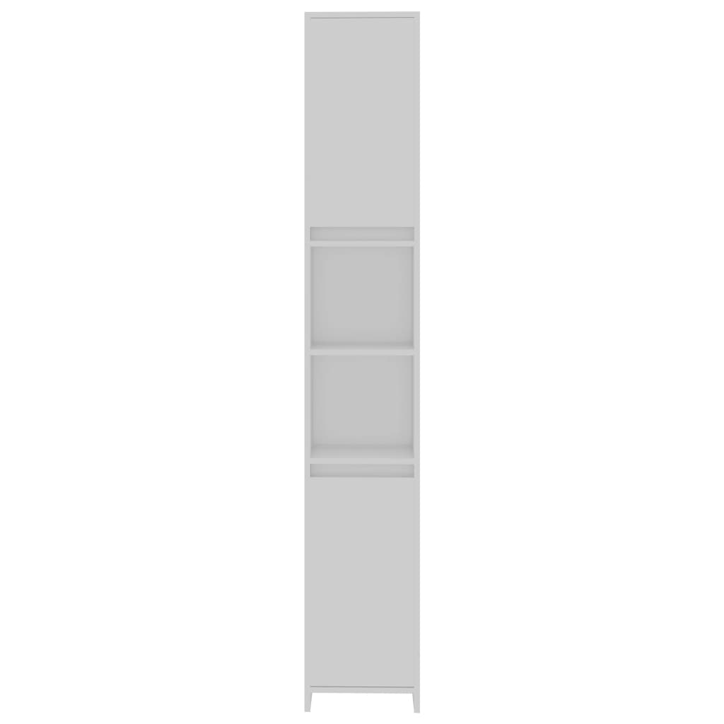 Dulap de baie, alb, 30x30x183,5 cm, PAL - Lando