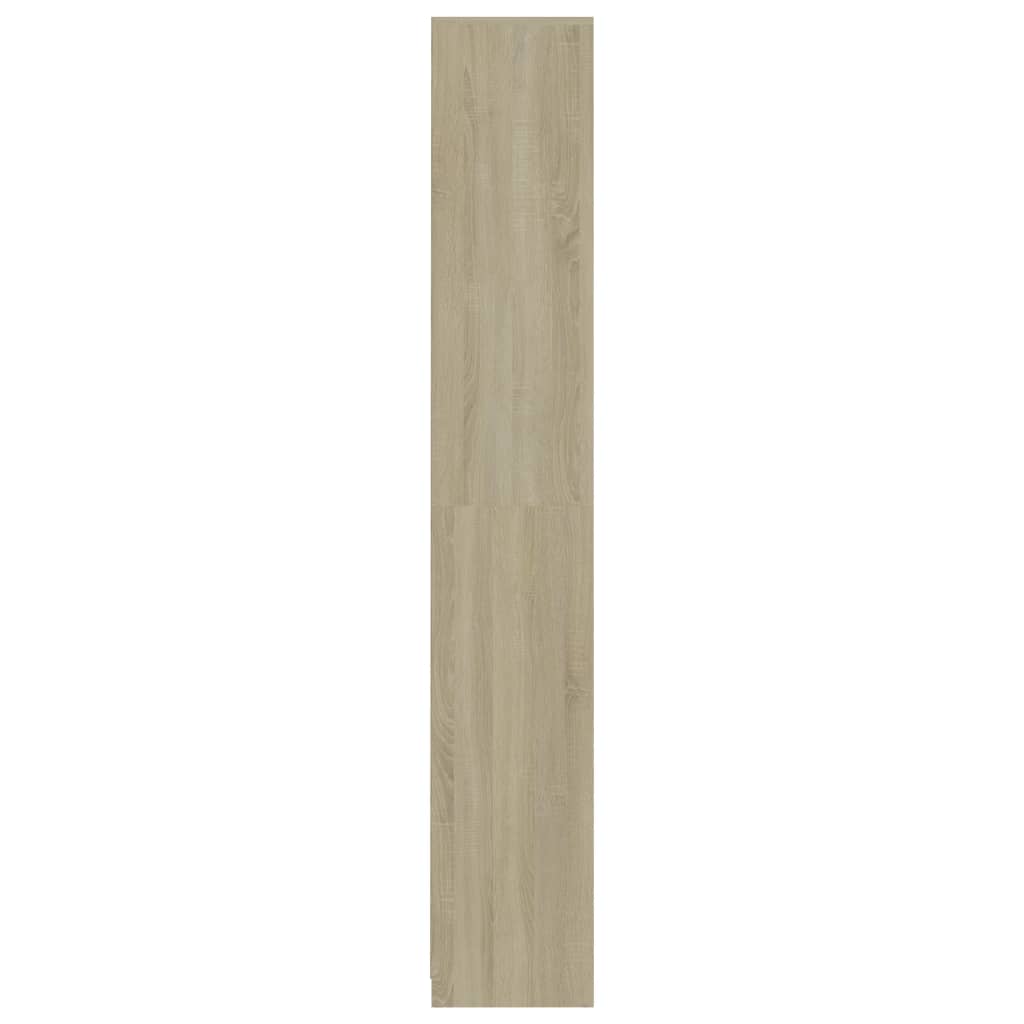 Dulap de baie, stejar sonoma, 30x30x183,5 cm, PAL - Lando