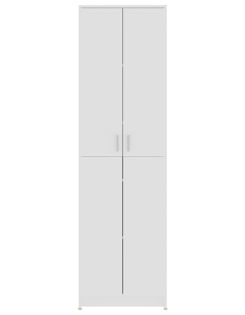 Загрузите изображение в средство просмотра галереи, Șifonier de hol, alb, 55 x 25 x 189 cm, PAL - Lando
