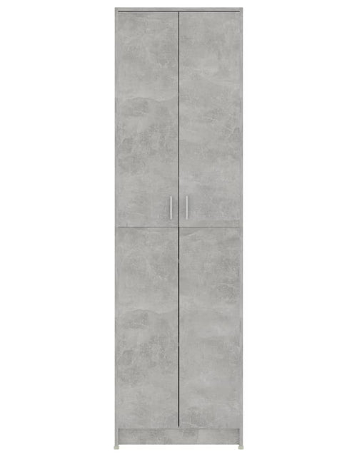 Загрузите изображение в средство просмотра галереи, Șifonier de hol, gri beton, 55x25x189 cm, PAL - Lando
