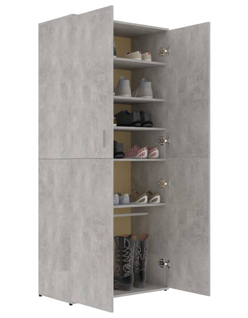 Загрузите изображение в средство просмотра галереи, Pantofar, gri beton, 80 x 39 x 178 cm, PAL - Lando
