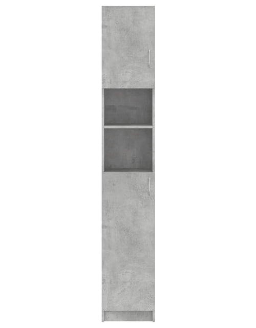 Загрузите изображение в средство просмотра галереи, Dulap de baie, gri beton, 32 x 25,5 x 190 cm, PAL - Lando
