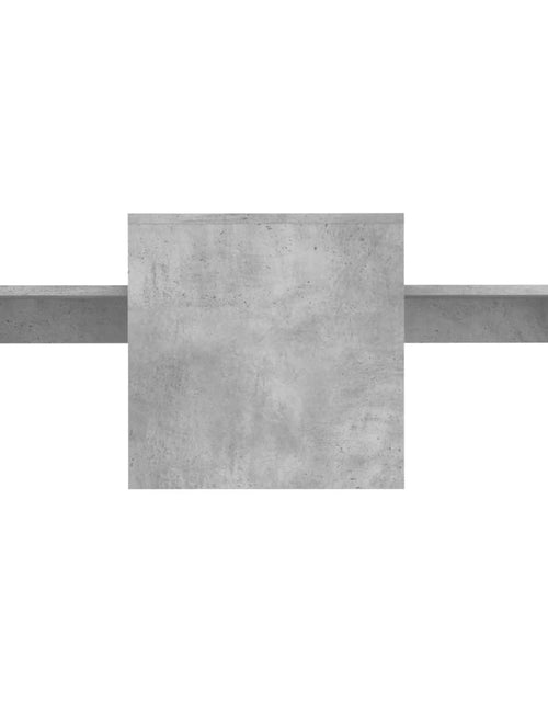 Загрузите изображение в средство просмотра галереи, Set măsuțe de cafea, gri beton, 100x48x40 cm, PAL Lando - Lando
