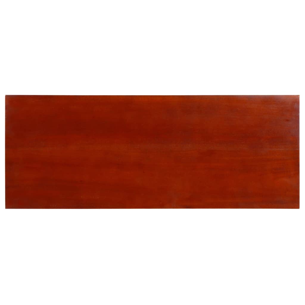 Masă consolă, maro clasic, 90x30x75cm, lemn masiv de mahon Lando - Lando