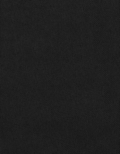 Загрузите изображение в средство просмотра галереи, Perdele opace, aspect pânză, ocheți, 2 buc., negru, 140x175 cm Lando - Lando
