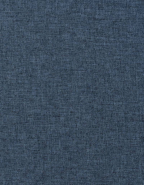 Încărcați imaginea în vizualizatorul Galerie, Perdele opace aspect pânză cu ocheți 2 buc. albastru 140x225 cm - Lando
