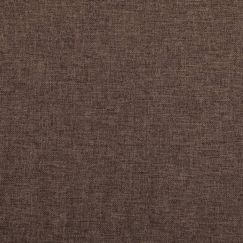 Perdele opace aspect pânză ocheți 2 buc. gri taupe 140x175 cm Lando - Lando