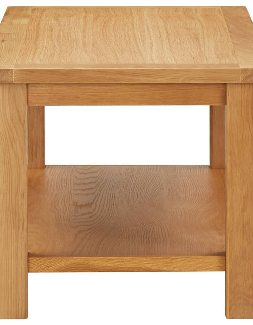 Загрузите изображение в средство просмотра галереи, Măsuță de cafea, 110 x 55 x 40 cm, lemn masiv de stejar - Lando
