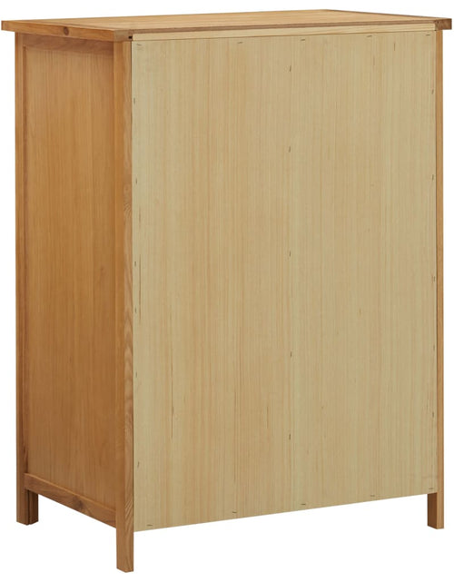 Загрузите изображение в средство просмотра галереи, Șifonier, 76 x 52 x 105 cm, lemn masiv de stejar - Lando
