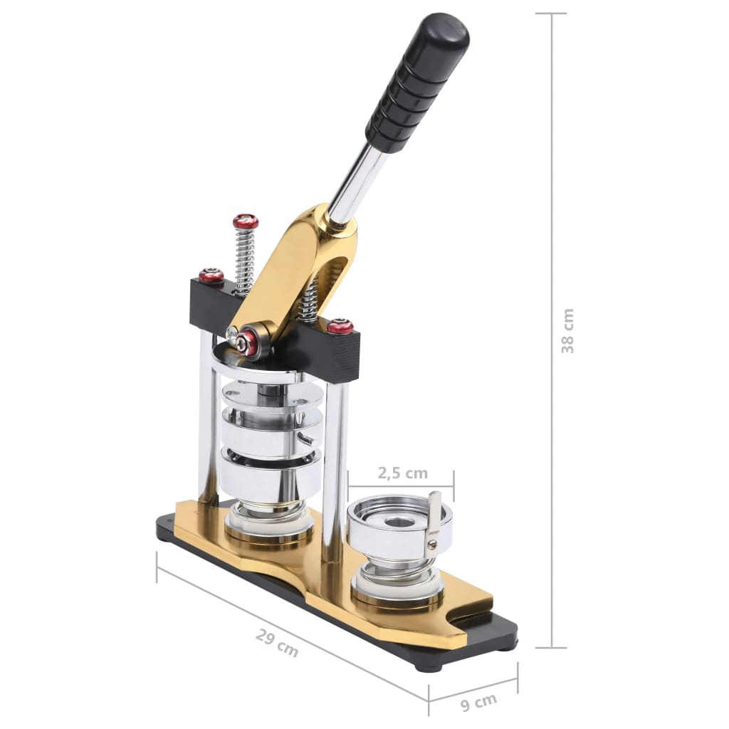 Presă fabricat insigne tăietor circular, ștanță rotativă, 25 mm Lando - Lando