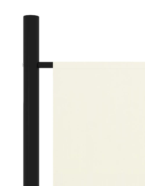 Încărcați imaginea în vizualizatorul Galerie, Paravan de cameră cu 3 panouri, alb crem, 150 x 180 cm - Lando
