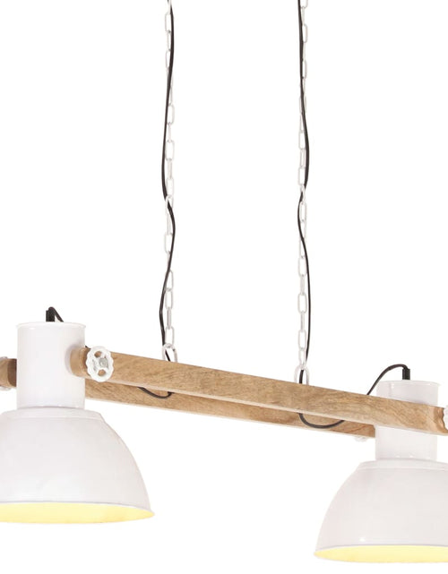 Încărcați imaginea în vizualizatorul Galerie, Lampă suspendată industrială, 25 W, alb, 109 cm, E27 Lando - Lando
