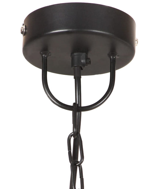 Загрузите изображение в средство просмотра галереи, Lampă suspendată industrială, negru, 42 cm, rotund, 25 W, E27 Lando - Lando
