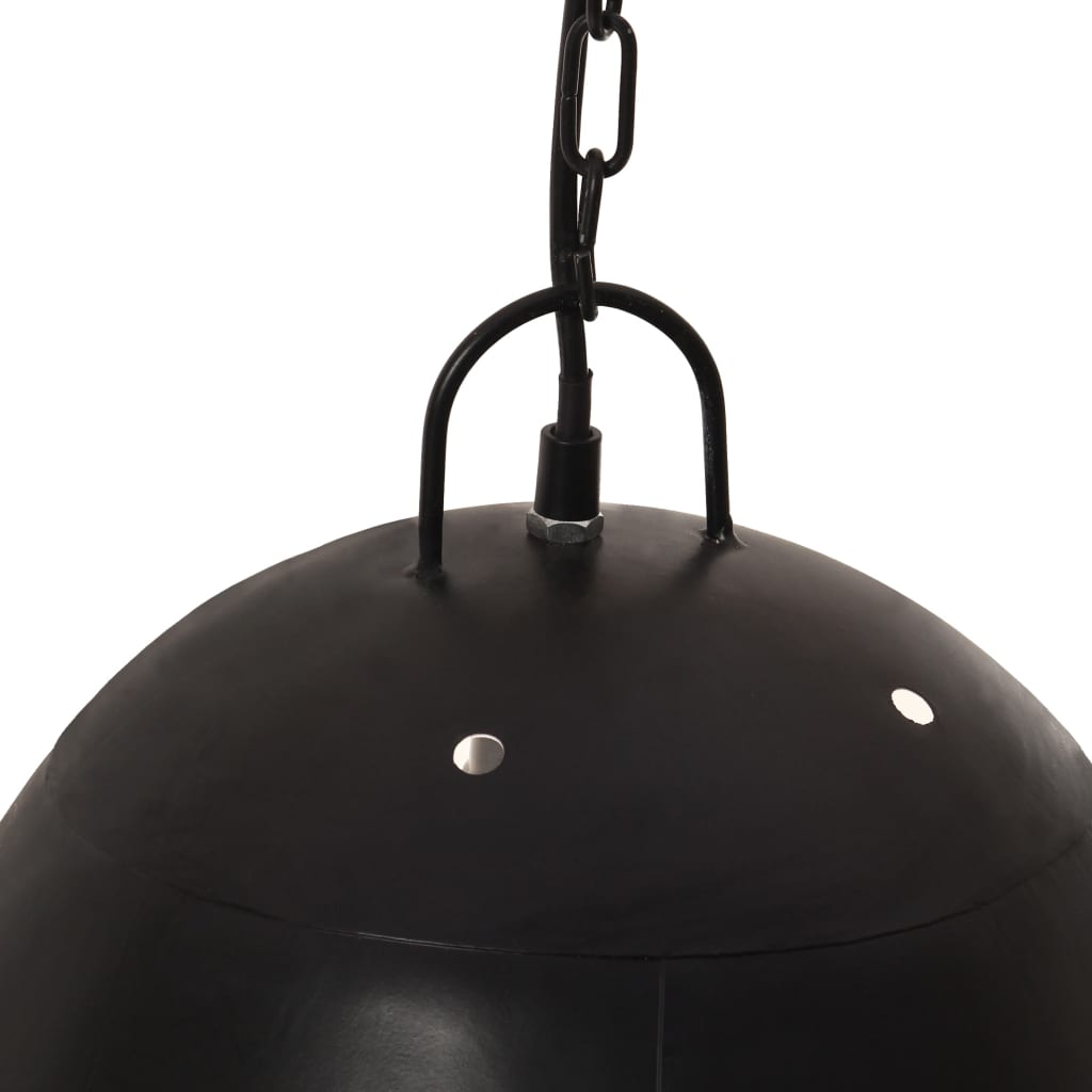 Lampă suspendată industrială, negru, 42 cm, rotund, 25 W, E27 Lando - Lando