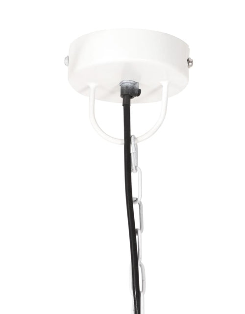Încărcați imaginea în vizualizatorul Galerie, Lampă suspendată industrială, 25 W, alb, 42 cm, E27, rotund Lando - Lando
