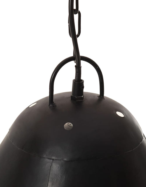 Загрузите изображение в средство просмотра галереи, Lampă suspendată industrială, negru, 32 cm, E27, rotund, 25 W Lando - Lando
