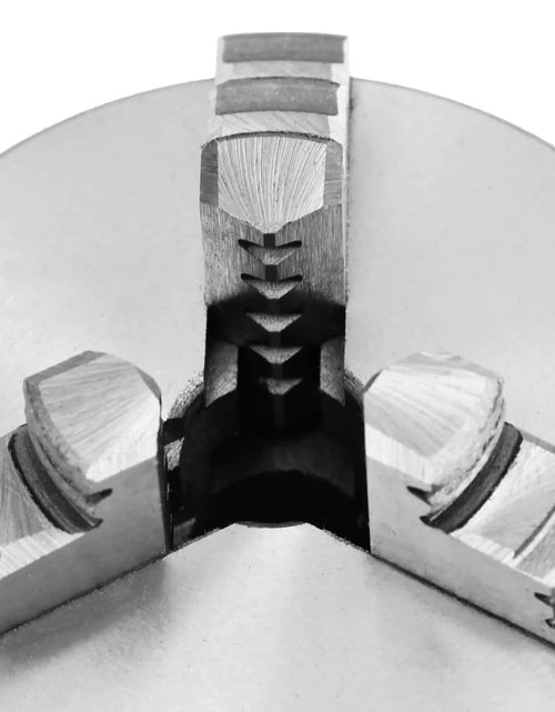 Încărcați imaginea în vizualizatorul Galerie, Mandrină de strung cu 3 fălci, 80 mm, oțel Lando - Lando
