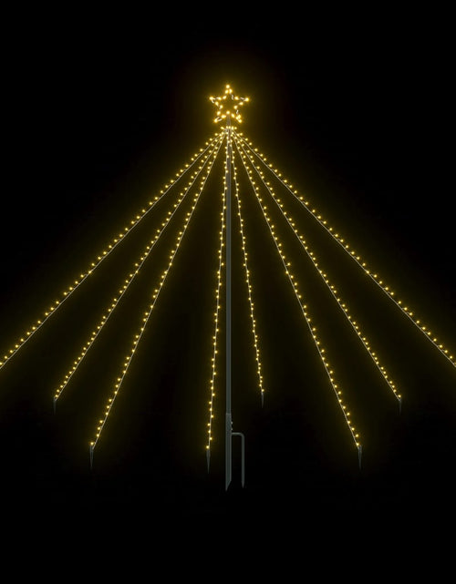 Încărcați imaginea în vizualizatorul Galerie, Cascadă lumini pom Crăciun 2,5 m interior/exterior 400 leduri Lando - Lando
