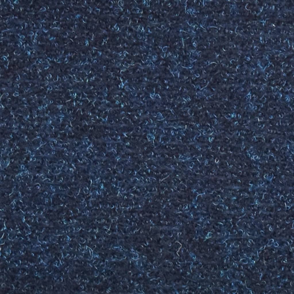 Covorașe scări autoadezive 15 buc bleumarin 56x17x3 cm punch - Lando