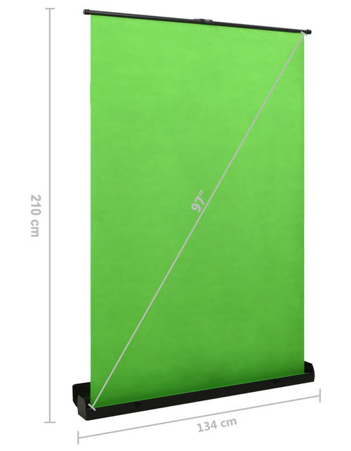 Încărcați imaginea în vizualizatorul Galerie, Fundal studio foto, verde, 97&quot; 4:3 Lando - Lando
