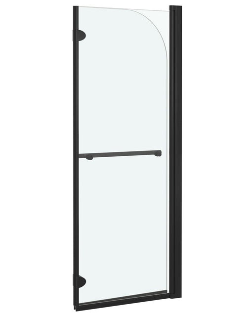 Загрузите изображение в средство просмотра галереи, Cabină de duș pliabilă, 2 panouri, negru, 95 x 140 cm, ESG Lando - Lando
