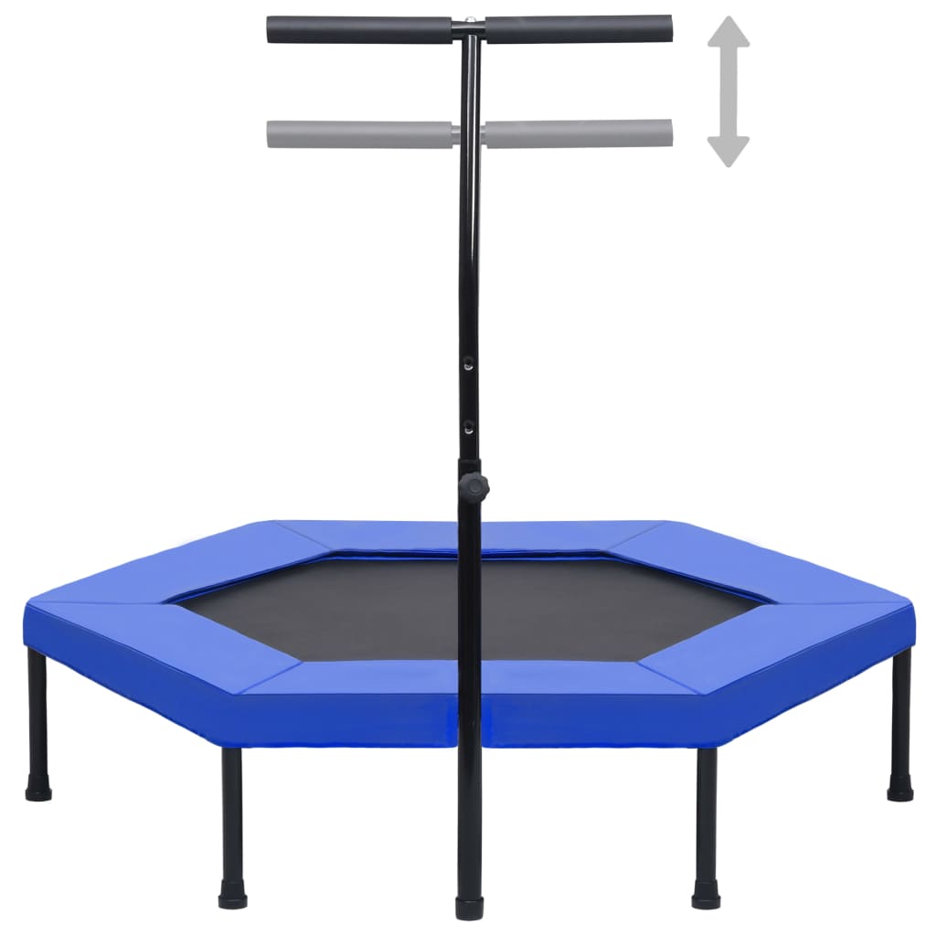 Trambulină de fitness mâner și margine siguranță 122 cm hexagon Lando - Lando