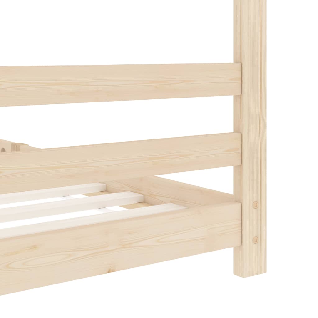 Cadru de pat pentru copii, 90 x 200 cm, lemn masiv de pin Lando - Lando