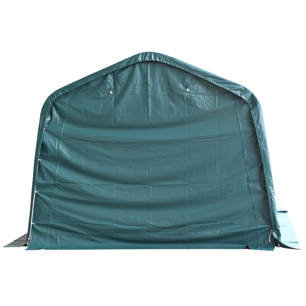 Cort de animale detașabil verde închis 3,3x4,8m PVC 550g/m² Lando - Lando