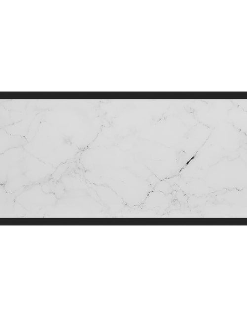 Încărcați imaginea în vizualizatorul Galerie, Masă consolă, alb, 80x35x75 cm, sticlă securizată Lando - Lando
