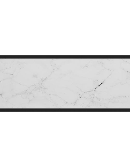 Încărcați imaginea în vizualizatorul Galerie, Masă consolă, alb, 100x35x75 cm, sticlă securizată Lando - Lando

