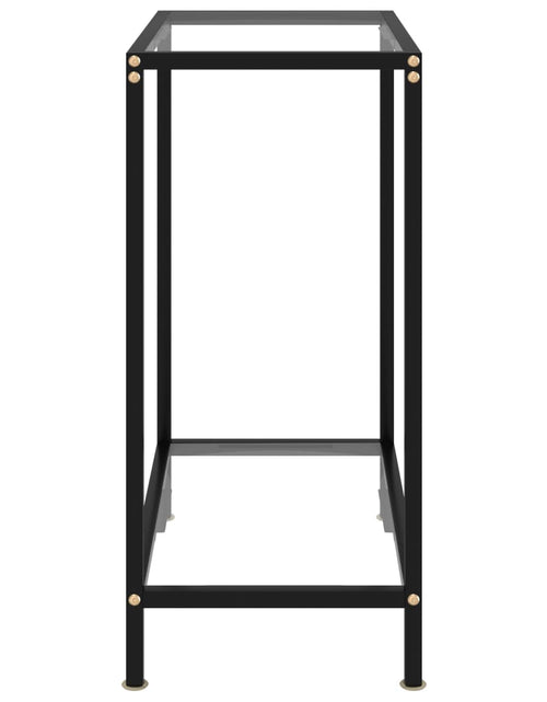 Загрузите изображение в средство просмотра галереи, Masă consolă, transparent, 60 x 35 x 75 cm, sticlă securizată Lando - Lando
