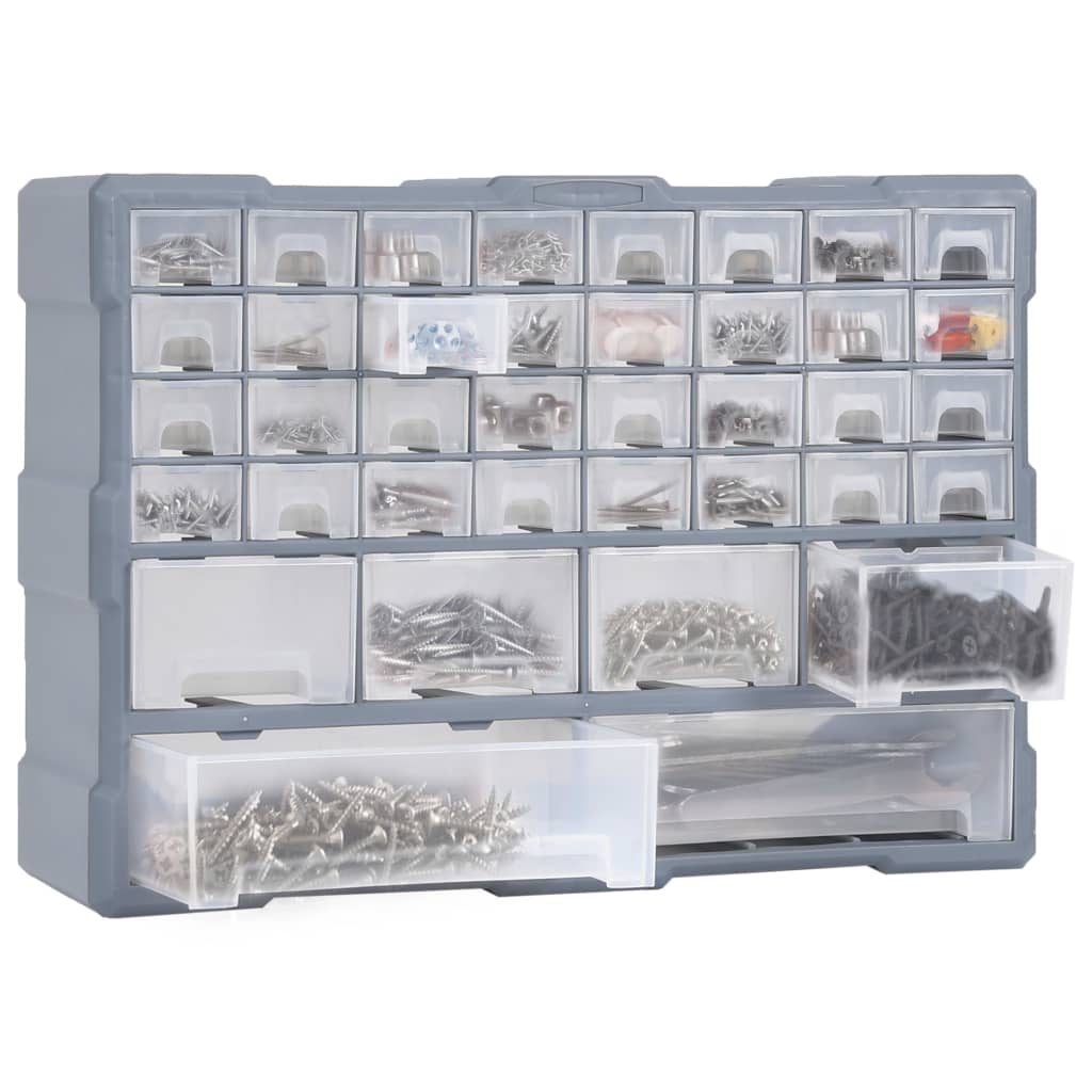 Organizator cu 40 de sertare, 52 x 16 x 37,5 cm Lando - Lando