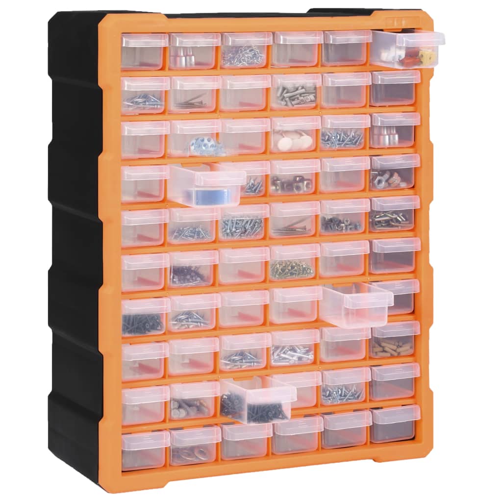 Organizator cu 60 de sertare, 38 x 16 x 47,5 cm Lando - Lando