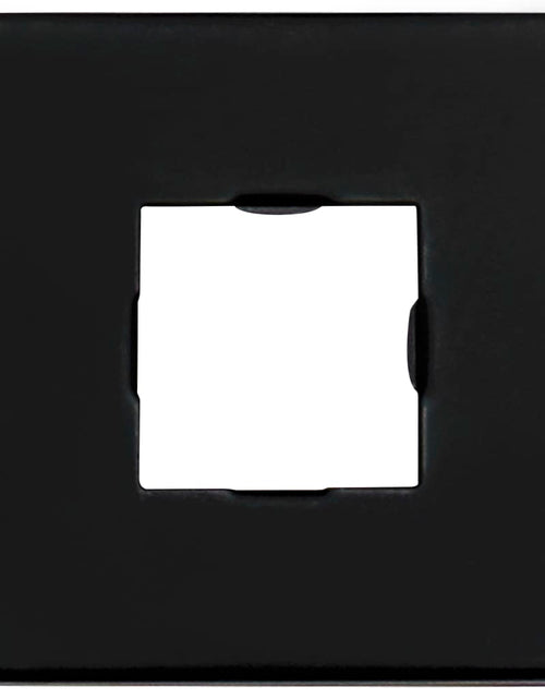Încărcați imaginea în vizualizatorul Galerie, Braț suport de duș, pătrat, negru, 40 cm, oțel inoxidabil 201 - Lando
