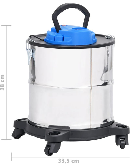 Загрузите изображение в средство просмотра галереи, Aspirator de cenușă filtru HEPA, 1200 W, 20 L, oțel inoxidabil Lando - Lando
