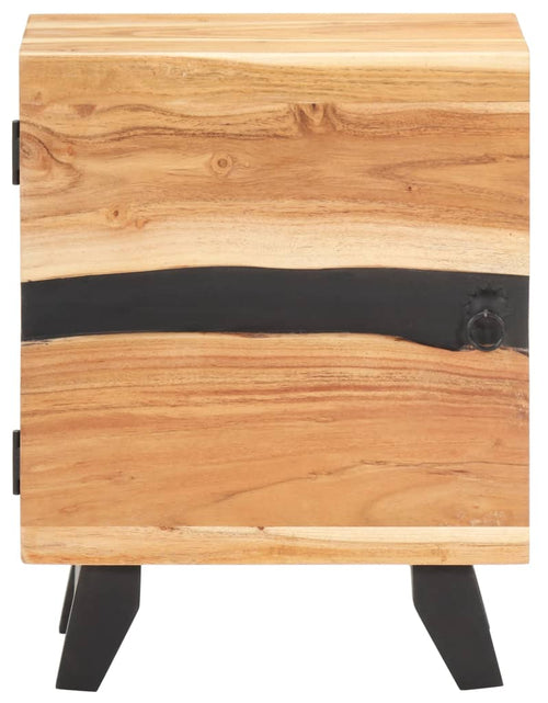 Загрузите изображение в средство просмотра галереи, Noptieră, 40 x 30 x 51 cm, lemn masiv de acacia - Lando
