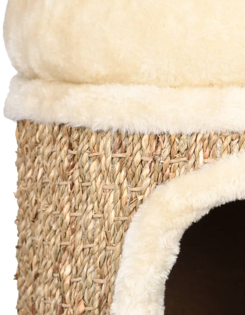Загрузите изображение в средство просмотра галереи, Căsuță de pisici cu pernă pufoasă, 33 cm, iarbă de mare Lando - Lando

