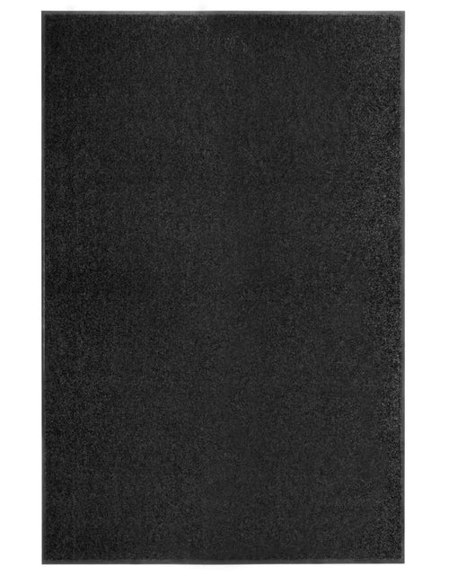 Încărcați imaginea în vizualizatorul Galerie, Covoraș de ușă lavabil, negru, 120 x 180 cm - Lando
