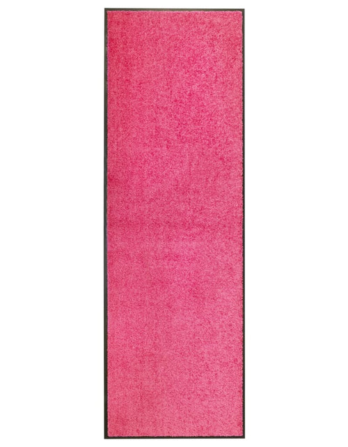 Încărcați imaginea în vizualizatorul Galerie, Covoraș de ușă lavabil, roz, 60 x 180 cm - Lando
