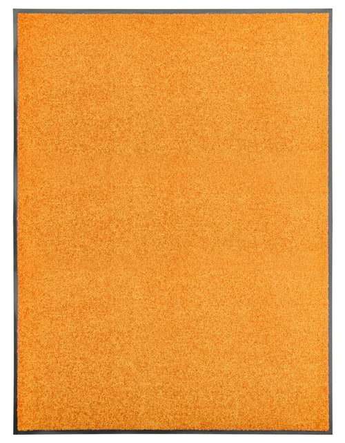 Încărcați imaginea în vizualizatorul Galerie, Covoraș de ușă lavabil portocaliu 90x120 cm Lando - Lando
