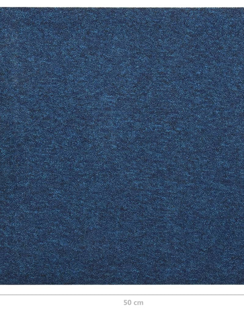 Încărcați imaginea în vizualizatorul Galerie, Plăci de pardoseală, 20 buc., albastru închis, 50 x 50 cm, 5 m² Lando - Lando
