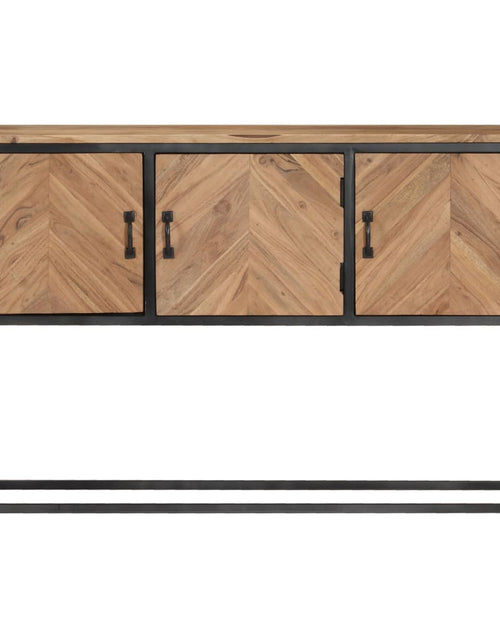 Загрузите изображение в средство просмотра галереи, Servantă, 120 x 30 x 75 cm, lemn masiv de acacia - Lando
