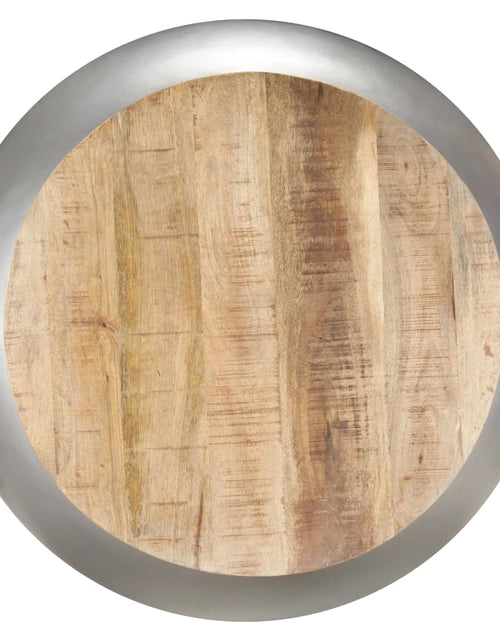 Загрузите изображение в средство просмотра галереи, Măsuță de cafea, gri, 68x68x30 cm, lemn masiv de mango Lando - Lando
