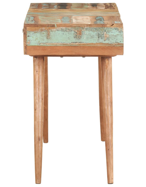 Загрузите изображение в средство просмотра галереи, Masă de toaletă cu oglindă, 112x45x76 cm, lemn masiv reciclat - Lando
